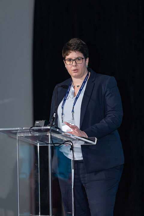 Ipieca Chief of Staff Ulrike Schopp presenting at the 23rd WPC in Houston